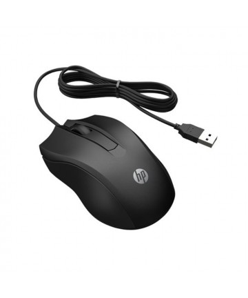 HP Wired Mouse 100 (Black)